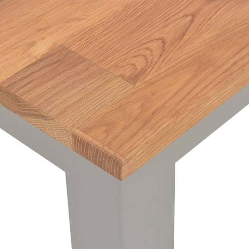 Maison Madeleine -  5 Piece Dining Set Solid Oak Wood